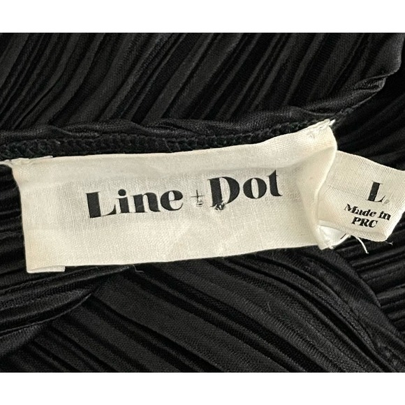 Line + Dot Revolve Sephora Black Jumpsuit Large Party Night Out Evening Formal - Picture 8 of 10